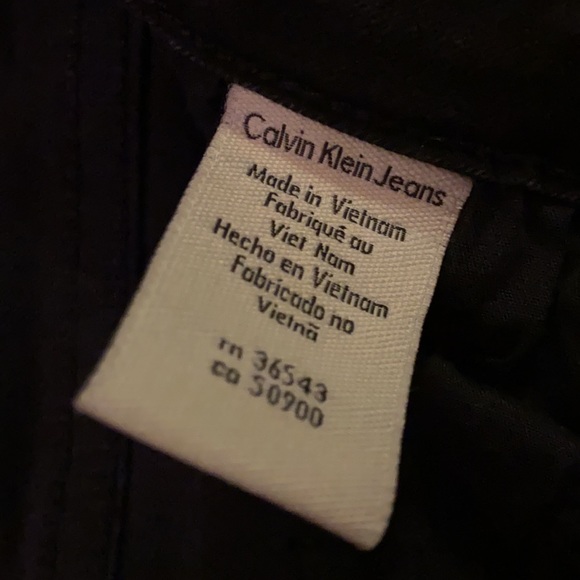 Calvin Klein black jeans size 4x30 - Picture 4 of 4